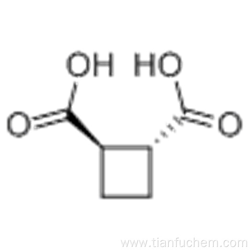 1,2-Cyclobutanedicarboxylicacid,( 57188136,1R,2R)-rel- CAS 1124-13-6